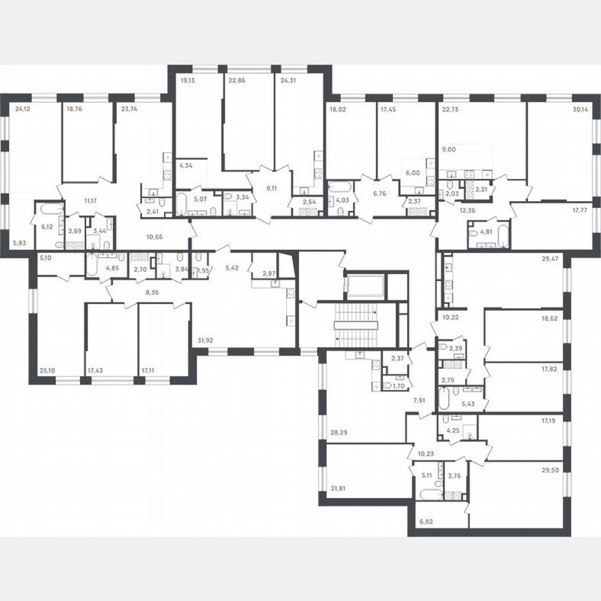 3-к. квартира, 126,7 м², 2/3 эт.