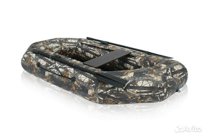 Лодка Лидер Компакт 220-фс; камуфляж