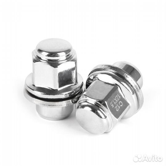 Комплект гаек 16шт. M12-1.5 пресс-шайба HEX21