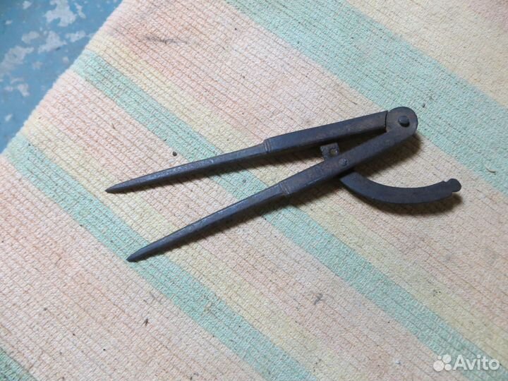 Циркуль Боцмана старинный кованный