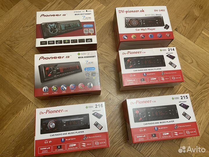 Магнитола Pioneer usb Bluetooth