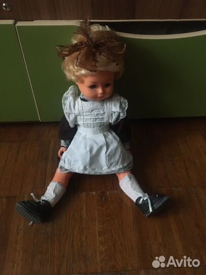 Кукла СССР школьница