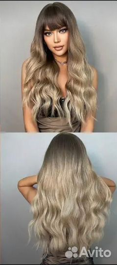 Парик блонд омбре новый