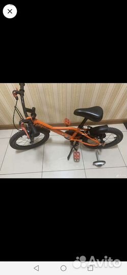 Детский велосипед btwin 16