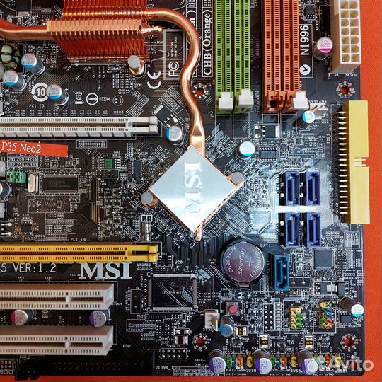 Материнская плата Msi Ms-7345 Ver 1.2 на Lga 775