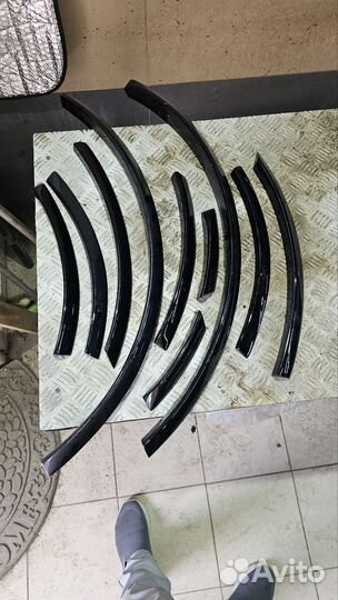 Расширители арок s-line audi q7 4l