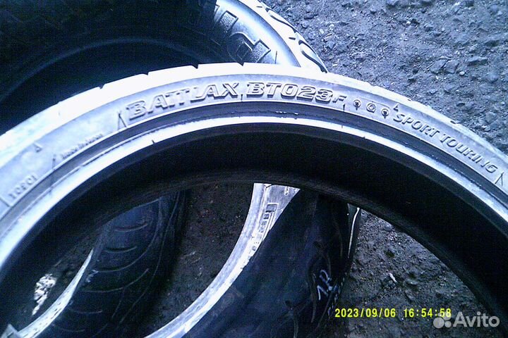 120 70 R17 -1 мота шина Bridgestone Battlax BTO 27