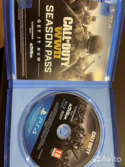 Игра Call of Duty: ww2 ps4