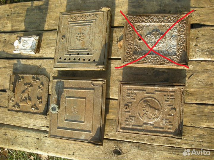 Дверцы печные с орнаментом сюжетные самовывоз