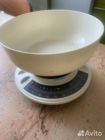Весы кухонные механические с чашей