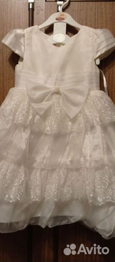 Нарядное платье для девочки 104
