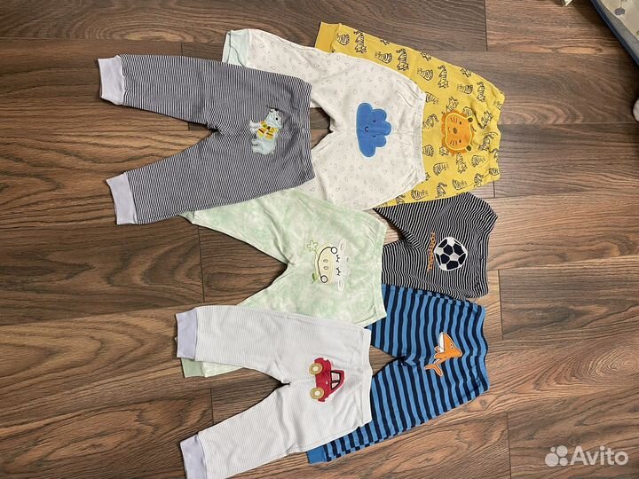 Вещи пакетом на мальчика 74-80