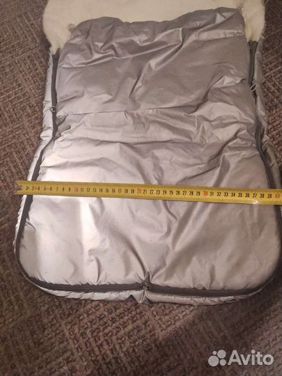 Зимний конверт в коляску