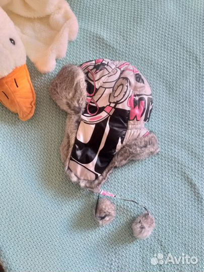 Шапка ушанка gulliver,нат.мех,54