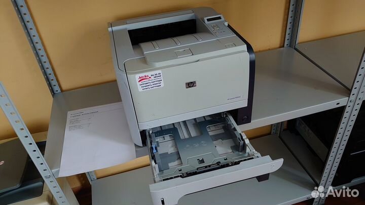 Принтер лазерный HP LJ P2055dn Дуплекс Сеть