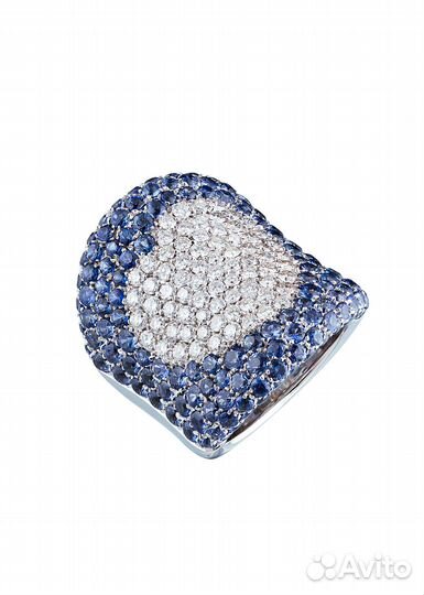 Кольцо Pasquale Bruni Sapphire & White Diamonds He