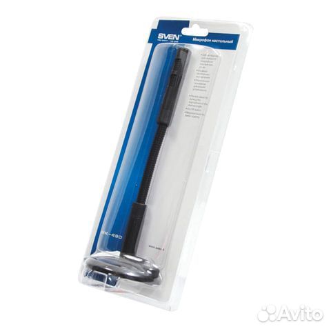 Настольный проводной микрофон sven MK-490