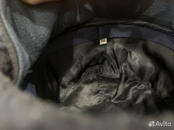 Женская зимняя шапка полиция