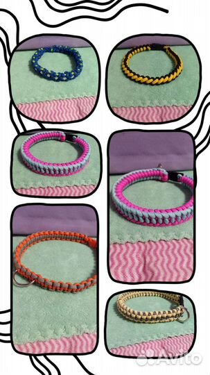 Ошейник для собак ручной работы