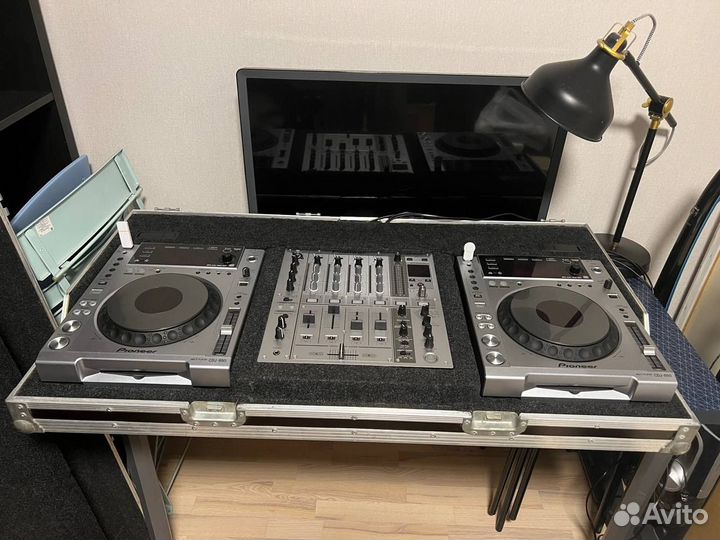 Кейс для pioneer cdj djm