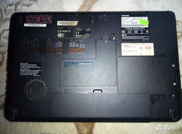 Ноутбук бу toshiba продам