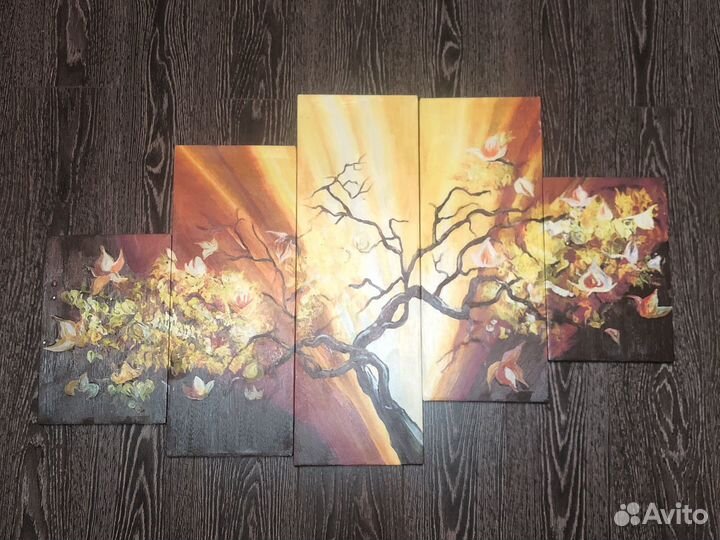 Модульная картина из 5 частей