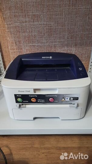 Лазерный чб принтер Xerox Phaser 3140