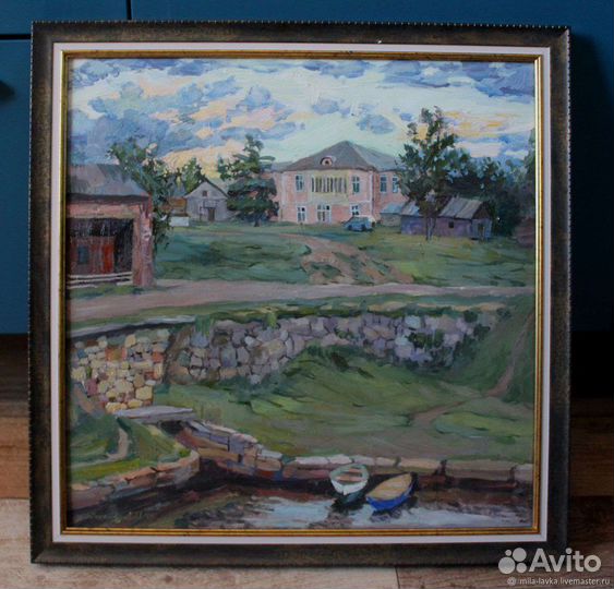 Картина маслом Соловки