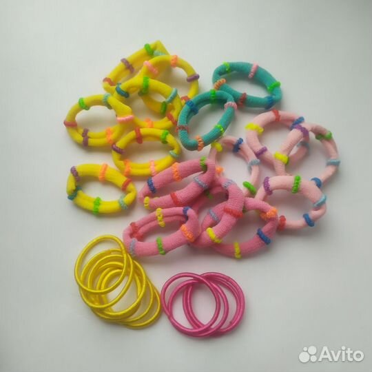 Резиночки для волос - набор