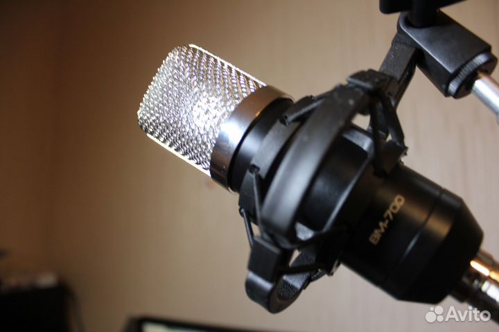 Студийный Микрофон BM-700. Конденсаторный