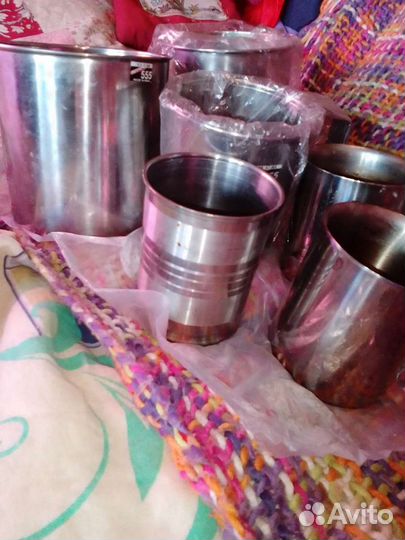 Набор походных стаКанов из нержавеющей стали