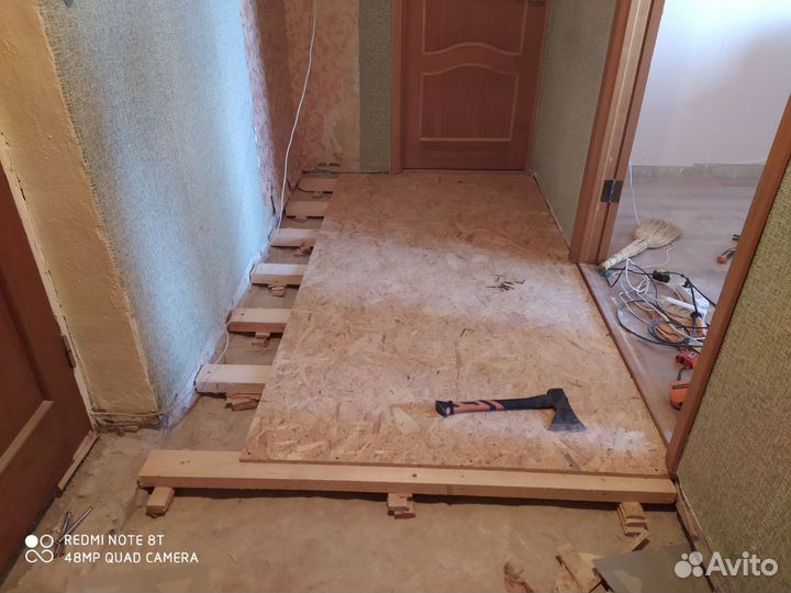 Ремонт и настил пола