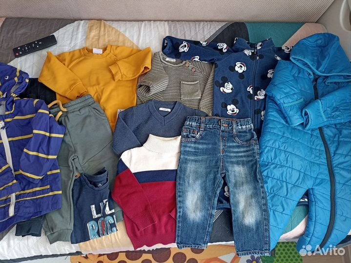 Пакет вещей на мальчика 74/80