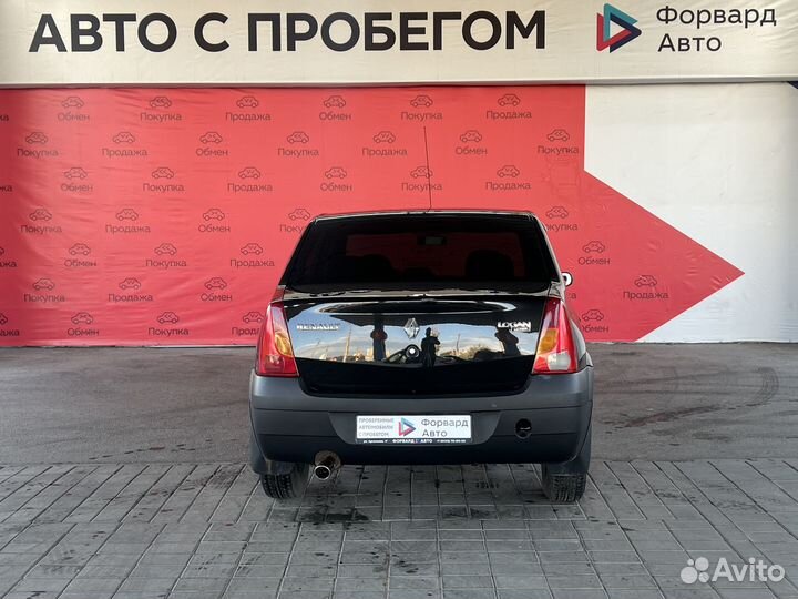 Renault Logan 1.6 МТ, 2009, 182 167 км