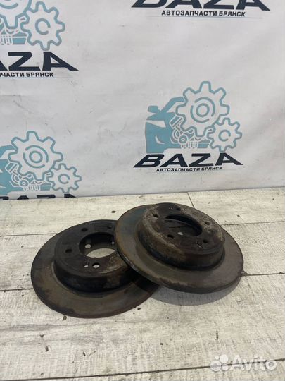 Диск тормозной задний Kia Cerato 3