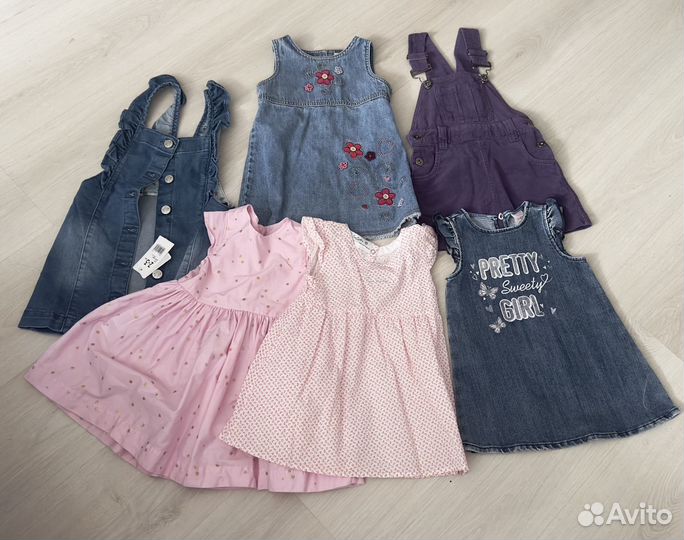 Детская одежда для девочек пакетом
