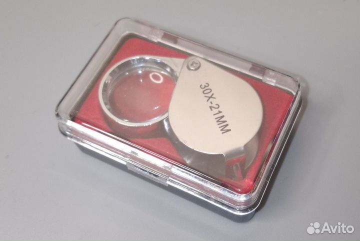 Лупа. 10Х-21мм; 30Х-21мм