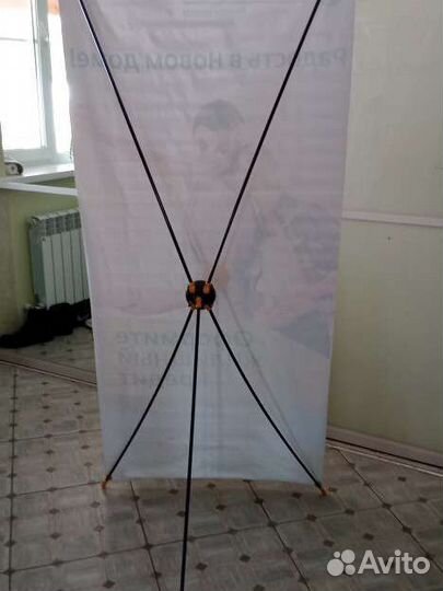 Штатив рекламный для переносной точки