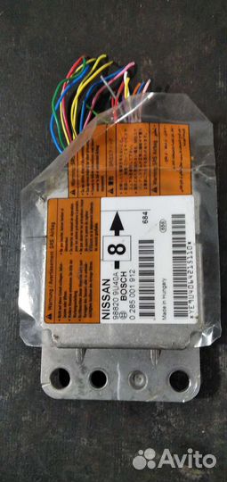 Блок SRS подушек безопасности ниссан ноут