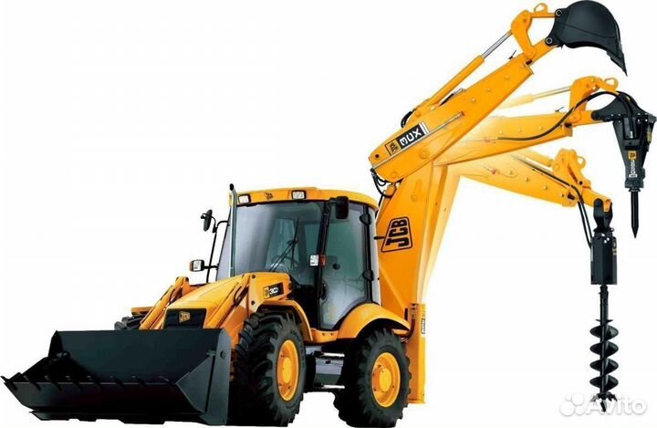 Услуги Экскаватора - погрузчика JCB 4CX