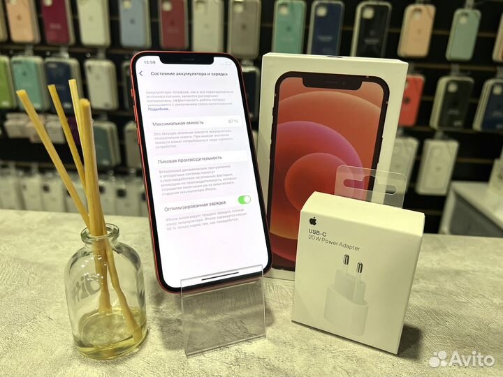 iPhone 12 Red 64gb Отличный