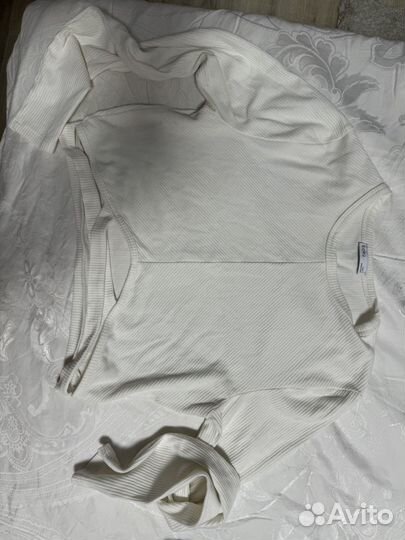 Кроп топ с длинным рукавом