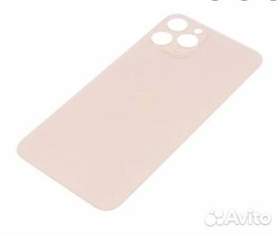 Задняя крышка для iPhone 11 Pro (золото) со стекло