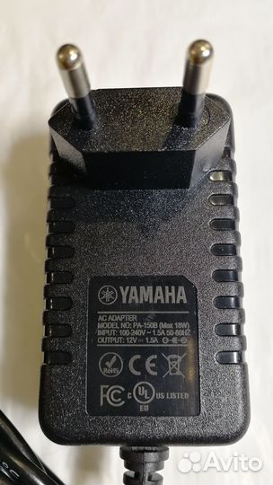 Блок питания синтезатора yamaha PA-150B 12v 1.5a