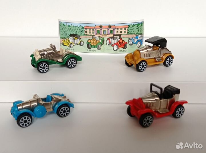 Киндер транспорт: Ретро автомобили