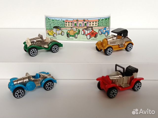 Киндер транспорт: Ретро автомобили