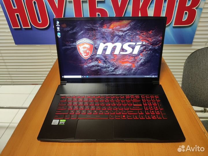 Ноутбук игровой MSI / RTX 3050 /17