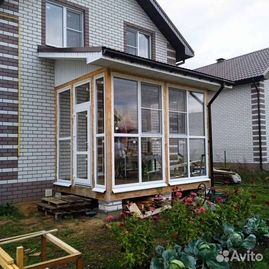 Панорамные окна, остекление Террас и Веранд