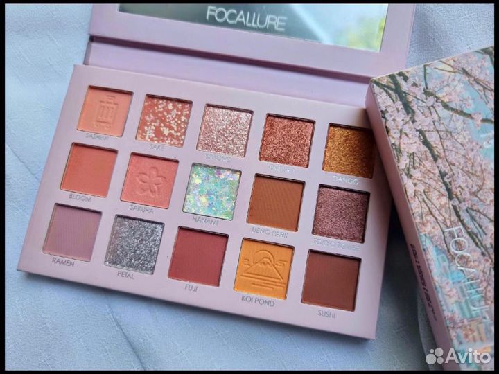 Большая палетка теней новая