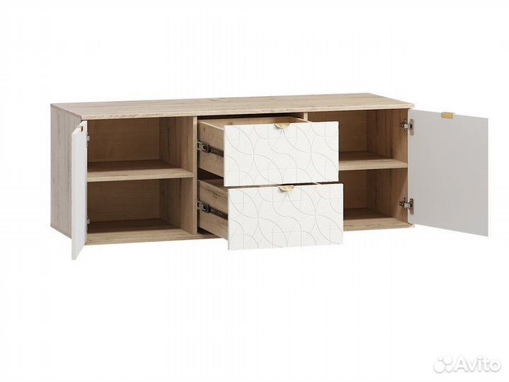 Тв-тумба Монблан-1 Lunge Milk